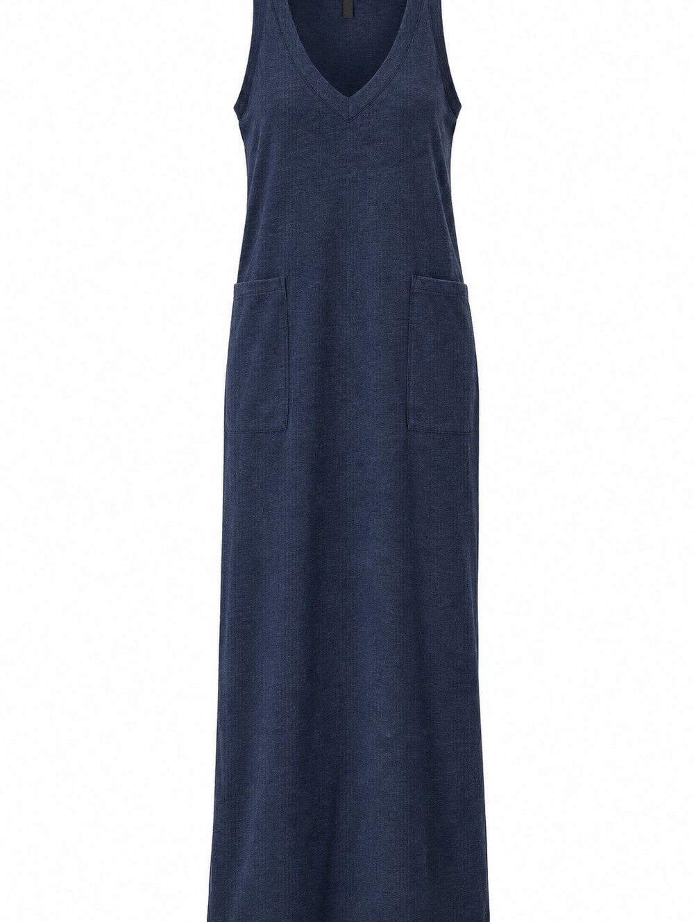 VASOA Navy Blue Maxi Dress with Pockets Size M
